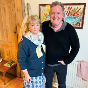 Piers Morgan Instagram - Happy Mother’s Day to my fabulously glamorous mother, posing for our annual photo that invariably sparks a flood of ‘she looks more like your younger sister!’ comments… don’t let me down, Instagram 🤣