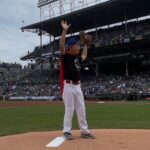 Piers Morgan Instagram - Meet my new buddy, Cooper Murray. He has Down’s syndrome and was found abandoned on a street corner in China in 2012 when he was just six months old. After a few years in an orphanage he was adopted by an American family, the Murrays, and is now travelling the US, throwing out the ceremonial first pitch at all 30 MLB stadiums to try and get other kids like him adopted from foster care. He’s such a nice young man, on a brilliant mission. As his parents said: ‘His journey is a testament to the power of opportunity, sometimes all a kid needs is a chance.’ Read up about him and his campaign here: teamcoop21 Manhattan, New York
