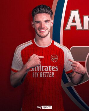 Piers Morgan Instagram - BOOM!
It's official: Declan Rice is a £105 million Gooner. 
Biggest transfer in British football history, and worth every penny. 
Brilliant player, massive signing. 
Welcome Declan - you're exactly what we need.