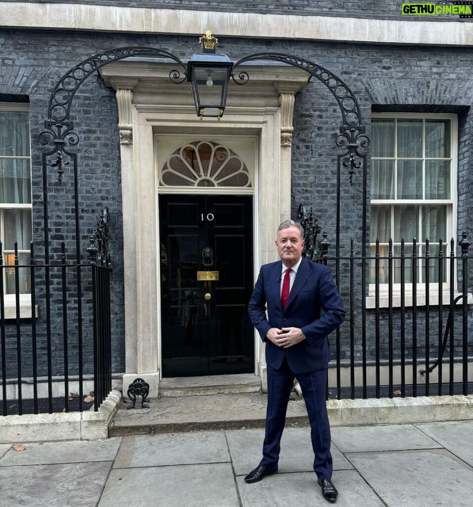 Piers Morgan Instagram - PM and the PM… round 2. I spent nearly an hour interviewing Prime Minister Rishi Sunak at 10, Downing Street, yesterday. It’s a fascinating and revealing encounter that premieres exclusively and in full on the @piersmorganuncensored YouTube channel at 2pm on Monday. 10 Downing Street