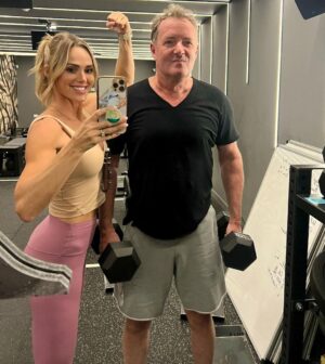 Piers Morgan Instagram - Have you ever seen a personal trainer more ecstatically thrilled at their client’s Olympian-level progress? 💪