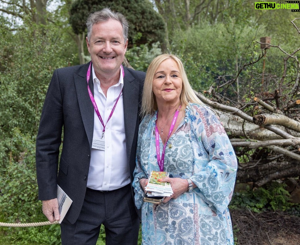 Piers Morgan Instagram - Such a treat being able to take my parents to the Chelsea Flower Show, especially in such glorious weather. The gardens were superb, many congrats to all the exhibitors and to all supported charities. Thanks also to @thenewtinsomerset for wonderful hospitality - much appreciated. PS The first pic of me and my Mum and Dad is by the great @richardyounggallery - one of the world’s best and most legendary photographers. Go check out his gallery. RHS Chelsea Flower Show, Royal Hospital Grounds, Chelsea