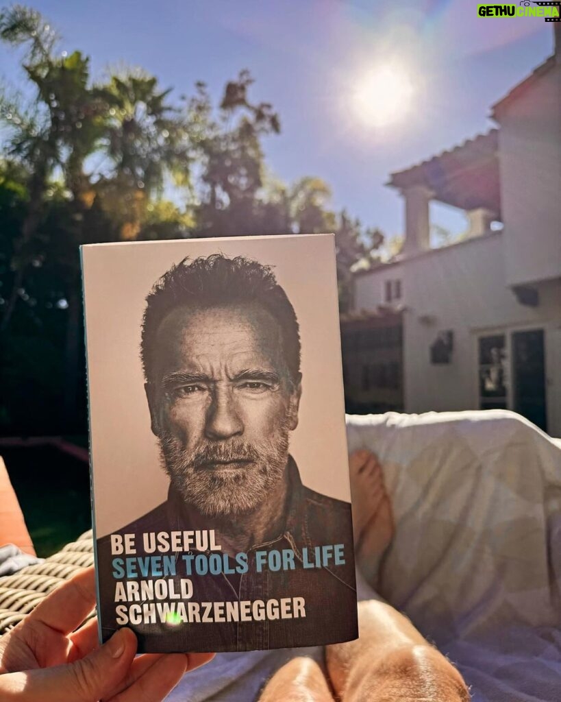 Piers Morgan Instagram - Loving this book by @schwarzenegger - and he’s so right: nobody got anywhere worth going without working their ass off. 👍💪 Beverly Hills, California