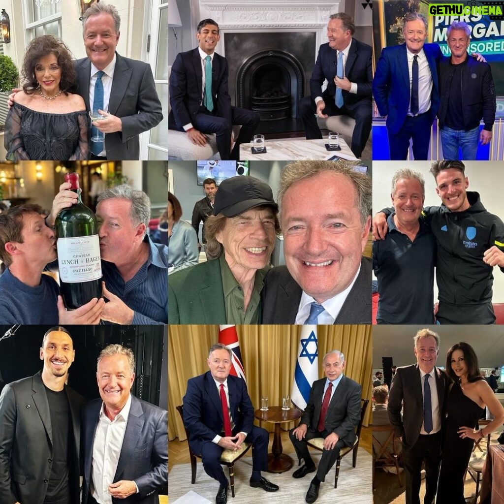 Piers Morgan Instagram - Happy New Year - and keep it Uncensored in 2024.
