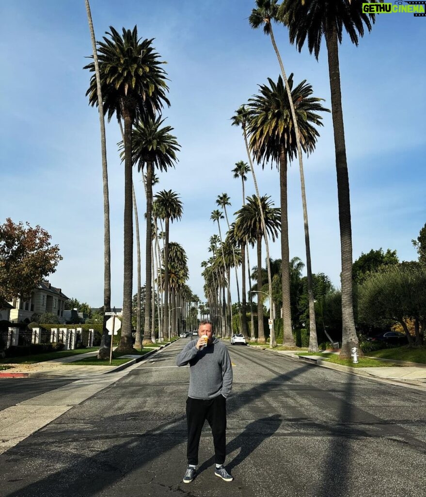 Piers Morgan Instagram - Good Morning Beverly Hills! ☀ 🌴 Beverly Hills, California