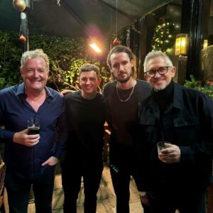 Piers Morgan Instagram - Well THAT was a very merry Christmas party… thanks to Jess and the wonderful staff at @scarsdalew8 for another brilliant festive tipple, and to all my guests for making it such an amusing night..