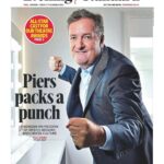 Piers Morgan Instagram - Very powerful front page of London’s biggest newspaper @evening.standard today. 👊🤣 (Thanks for a great interview @dylanjones - fun to have the tables turned)