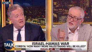 Piers Morgan Instagram - 15 times tonight, I asked Jeremy Corbyn if he thinks Hamas is a terror group. And 15 times he refused to answer. This man was Leader of the Opposition and could have been our Prime Minister.. which ironically, is terrifying.