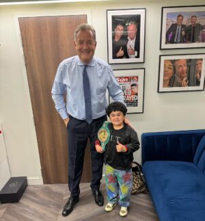 Piers Morgan Instagram - Great to meet this Instagram legend in my dressing room tonight. Enjoyed our chat @abdu_rozik !