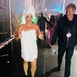 Pink Instagram - Sydney!!!!!! That was a wet one!!!!! Come rain or shine- we are out here. We helped bring a baby into the world, we found a new favorite candy bar- Jamo made his debut, and I outlasted my entire family. Also flashed the crowd on the way back to dressing room. By accident. I think. I’m so happy to be here!!!!!!