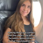 Piper Rockelle Instagram - i must be the best passenger ✈️ #travel #girl #funny