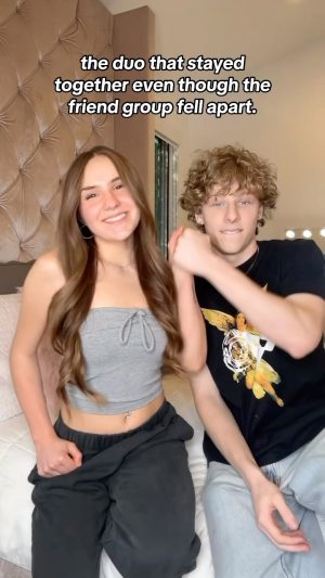 Piper Rockelle Instagram - when ur boyfriend is ur built-in-bestie 🫱🏼‍🫲🏻❤️ @itsmelev 

#couple #boyfriend #friends #bff