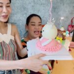 Pitchanart Sakakorn Instagram - Happy Belated Birthday.. @cindypeung & @ikuko_s 🎂♥️🐒🧸🎉🎉🎉#loveutothemoonandback #chaneelittlebear Kanori