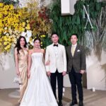Pitchanart Sakakorn Instagram - Big congrats to our Adam♥️💍👰🏻‍♀️🎉🎉🎉 @ckadamm #mrandmrskhu Park Hyatt Bangkok