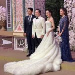 Pitchanart Sakakorn Instagram - อลังการมาก งานสวยมาก เจ้าสาวสวยมาก ยินดีด้วยนะคะ💍👰🏻‍♀️🫶🏻🎉🎉🎉🎉 @ai_top @oilnuntisa #loveoillikeaido Ramayana Kingpower Srivaree