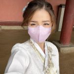 Pokimane Instagram - had the honor of wearing a hanbok in korea 🥹 it’s hard to express how happy i am to finally be traveling again. getting to create content around the world, while learning about new cultures & seeing so many of your beautiful faces has been such a fulfilling experience! ☺️ huge thank you to the sweetie pie fans that were so kind & gifted us so many goodies! i surely gained 5 pounds from all the yummy food but it was hella worth it LOL + huge thank you to the homies that joined @jakenbakelive @ariasaki @milktpapi @igumdrop @immwater ❤️ where should i go next? 😁✈️ South Korea