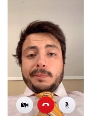 Pollo Castillo Instagram - aquí en teletrabajo
