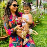 Pooja Banerjee Instagram - SUMMERising my day with my baby gurl. As summer is already here, mamma of Sana and Sana decided to take a walk in the park with shades on and some cool outfits from @firstcry. Honestly I was pretty late in updating her summer wardrobe but thanks to @firstcryindia I ordered her clothes from the luxury of sitting at home and voila they got delivered at my doorstep super fast (faster than the summer arrived here) If you want to update your summer wardrobe then add my special code “POOJABSS24” on @firstcryindia to get additional 50% off on fashion and 42% on everything else on @firstcryindia #HappyShopping @sanassejwaal