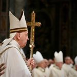 Pope Francis Instagram - EN: The Magi set out to seek God, and they found a child of flesh and bone. ES: Los Magos buscan a Dios y encuentran un Niño en carne y hueso. PT: Os Magos procuram Deus, e encontram um Menino de carne e osso. IT: I Magi cercano Dio e trovano un Bambino in carne e ossa. FR: Les Mages cherchent Dieu et trouvent un Enfant en chair et en os. DE: Die Sterndeuter suchen Gott und finden ein leibhaftiges Kind. PL: Mędrcy szukają Boga i znajdują Dzieciątko w ciele i krwi. Basilica di San Pietro in Vaticano