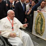 Pope Francis Instagram - EN: If your heart is full of love for Jesus, it shines through in your voices; it is like an arrow that hits the mark, reaching people’s hearts. #PueriCantores PT: Quando seu coração está cheio de amor por Jesus, ele brilha através das vozes e é como uma flecha que acerta o alvo e atinge o coração das pessoas. ES: Si sus corazones están llenos de amor a Jesús, esto se transparenta en las voces y es como una flecha que da de lleno en el blanco, llegando al corazón de las personas. IT: Se il vostro cuore è pieno di amore per Gesù, questo traspare nelle voci ed è come una freccia che coglie in pieno nel segno, arrivando al cuore delle persone. FR: Si votre cœur est plein d’amour pour Jésus, cela transparaît dans les voix et c’est comme une flèche qui fait mouche, atteignant le cœur des personnes. DE: Wenn euer Herz von der Liebe zu Jesus erfüllt ist, scheint das durch die Stimmen durch und ist wie ein Pfeil, der ins Schwarze trifft und die Herzen der Menschen erreicht. Vatican City