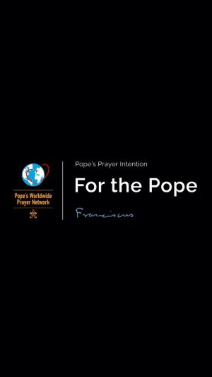 Pope Francis Instagram - EN: Your prayers give me strength and help me to discern and accompany the Church, listening to the Holy Spirit. #PrayTogether #PrayerIntention #ClickToPray
PT: A vossa oração me dá força e me ajuda a discernir e acompanhar a Igreja na escuta do Espírito Santo. #RezemosJuntos #IntençõesdeOração
ES: Sus oraciones me dan fuerzas y me ayudan para que pueda discernir y acompañar a la Iglesia escuchando al Espíritu Santo. #OremosJuntos #IntencióndeOración
IT: Le vostre preghiere mi danno forza e mi aiutano a discernere e ad accompagnare la Chiesa ascoltando lo Spirito Santo. #PreghiamoInsieme #IntenzionediPreghiera
FR: Vos prières me donnent de la force et m’aident à discerner et à accompagner l’Église à l’écoute de l’Esprit Saint. #Prionsensemble #Intentionsdeprière 
DE: Euer Gebet gibt mir Kraft und hilft mir, damit ich unterscheiden und die Kirche im Hören auf den Heiligen Geist begleiten kann. #Betenwirgemeinsam #Gebetsmeinung
PL: Wasza modlitwa daje mi siłę, pomaga mi rozeznawać i służyć Kościołowi poprzez wsłuchiwanie się w Ducha Świętego. #MódlmysięWspólnie #IntencjeModlitewne