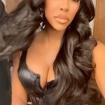 Porsha Williams Guobadia Instagram - 🍑👑#Rhoa Shop the look @gonakedhair 🔥 Lashes @gonakedhair Stylist: @iamdre708 🙌🏾 Thank you boo #BackToMe #BigP
