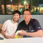 Prachaya Ruangroj Instagram - ก่อนอื่นพ่อต้องไม่เบะปากใส่ก่อน. 😂