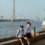 Prachaya Ruangroj Instagram - ฟีลเหมือนหนังเก่าๆ ซักเรื่องเลย. 555555 #aomontourist