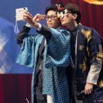 Prachaya Ruangroj Instagram - Family Trip - คิดถึงจัด. ☺️👨‍👩‍👦‍👦 #KristSingtoFMpreciousmemories Tokyo, Japan