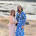 Prachi Tehlan Instagram - “Unbreakable bonds and unforgettable memories! Cherishing the special connection between me and my another mother - Sonia Aunty. Your contagious energy and zest for life made our time together in Kerala truly amazing. Can’t wait for your next visit! Lots of love ❤️” Athirapally Waterfalls