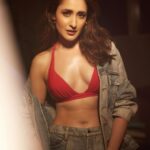 Pragya Jaiswal Instagram - Thank god it’s not January 32nd 🤭 #HelloFeb ♥️♥️ Outfit @dhruvkapoor Styled by @anshikaav Assisted by @bhatia_tanisha Makeup @athirathakkar Hair @thakuramit190 Shot by @shivamguptaphotography