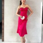 Pragya Jaiswal Instagram - Still in the Barbie era 💗 For #HelloBrunch a couple of fridays ago : Outfit @postmeridiem_brand Jewellery @anaash.in Bag @isharya Styled by @anshikaav Team @bhatia_tanisha Makeup @makeoverbykausar Hair @thakuramit190