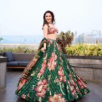 Pragya Jaiswal Instagram - Colours are my love language 💚💛❤️🩷💜 #HoliHai Outfit @mahimamahajanofficial Choker @razwada.jewels Bangle @sanzanyjewels Ring @sanzanyjewels Makeup @athirathakkar Hair @yogitasheth96 Styled by @anshikaav Assisted by @bhatia_tanisha Shot by @venurasuri