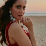 Pragya Jaiswal Instagram - Haldi with a touch of the sun 🌺🌅 #AbDonoBhagnani #SundownerHaldi Outfit @mishruofficial Earrings @amamajewels Rings @karishma.joolry Styled by @anshikaav Assisted by @bhatia_tanisha Shot by @kadamajay