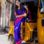 Pranika Dhakshu Instagram - Draped in stories..!!!!! 🍃❤️ Photography @lethal_stark #pranikadhakshu #ammachi #saree #traditional #kanchipuramsaree #grandmothersaree #grandmasaree