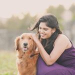 Pranika Dhakshu Instagram - Some thing just fill your heart without trying 🐾🐾 . . Pc : @skmani_photography . . #pranikadhakshu #doglover #paw #somelove Chennai, India