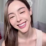 Preechaya Pongthananikorn Instagram - ฉีกกฎการทานอาหารเสริมแบบเดิมๆมาก อร่อยมาก ผิวดีด้วย #เม็ดเคี้ยวปุยนุ่น @ceo_puiinun 😝💕