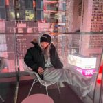 Preechaya Pongthananikorn Instagram - Hello from my BALCoold nyyyC ❣️🌬 The Times Square EDITION