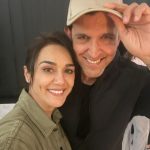 Preity Zinta Instagram - Happy Birthday to the sweetest, kindest, super talented, super sexy & super thoughtful person I know. I’m so proud of the person you are, the incredibly talented actor you have become and the loving friend you have always been ❤️ Thank you for enriching our lives and for being a source of inspiration to me on and off the screen. I love you to the moon & back. Wish you the best of everything today, tomorrow and always my sexy fighter 😍🎉🎂❤️#Happybirthday #friendsforever #ting @hrithikroshan