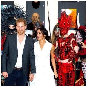 Prince Harry, Duke of Sussex Instagram - Happy Halloween! 👻 • “Wishing you all a safe and fun Halloween from our family (and our little pumpkin 🎃) to yours!” - TRH This time last year The Duke and Duchess attended a special effects workshop while on their royal tour in New Zealand! Photo © PA