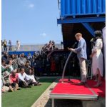 Prince Harry, Duke of Sussex Instagram - On the final day of their tour of Africa, The Duke and Duchess visited Tembisa, a township in Johannesburg, to meet young entrepreneurs at a hub that helps create opportunity, and is a hive for creativity and social enterprise. Discover more of the visit in our stories. The Duke said: • “It’s moments like today and meeting all of you, that inspires us. Whether supporting young entrepreneurs, empowering women and girls, or challenging the issue of gender-based violence; whether it’s been planting trees, clearing landmines, or protecting the most beautiful creatures and places on the planet, these experiences have affirmed our love of Africa, and the issues that are so important to us. We will firmly stand up for what we believe. We are fortunate enough to have a position that gives us amazing opportunities, and we want to do all we can to play our part in building a better world. We will always seek to challenge injustice and to speak out for those who may feel unheard. So no matter your background, your nationality, your age or gender, your sexuality, your physical ability, no matter your circumstance or colour or of your skin – we believe in you, and we intend to spend our entire lives making sure you have the opportunity to succeed – and to change the world.” • #RoyalVisitSouthAfrica