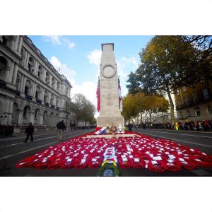 Prince Harry, Duke of Sussex Instagram - Today, The Duke and Duchess of Sussex joined Her Majesty The Queen and members of @TheRoyalFamily at the National Service of Remembrance at the Cenotaph to commemorate and honour the men and women who have lost their lives in conflict.

As shared at last night’s Festival of Remembrance, this quote embodies the sacrifice of those that serve:
•
“When you go home, tell them of us and say, for your tomorrow, we gave our today.”
•
For more details of this week of Remembrance and their Royal Highness’s recognition for those who serve, please see previous posts.

#WeWillRememberThem
#Remembrance

Photo © PA
