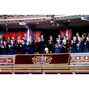 Prince Harry, Duke of Sussex Instagram - ‪This evening The Duke and Duchess of Sussex accompanied Her Majesty The Queen and members of @TheRoyalFamily to the annual @RoyalBritishLegion Festival of Remembrance. This special event, which has taken place every year since 1923 at the @RoyalAlbertHall, commemorates all those who have lost their lives in conflicts.‬
•
‪This year’s Festival marked the 75th anniversary of a number of crucial battles of 1944, with a particular emphasis on the collaboration and friendship of the British, Commonwealth and Allied armies who fought them. A unique tribute was given to acknowledge those involved both past and present, culminating in a special parade of some of the last surviving veterans who fought and served in 1944.‬
•
‪Their Royal Highnesses, who last year attended their first Festival of Remembrance together, were honoured to once again pay tribute to all casualties of war and remember those that have made the ultimate sacrifice for their country.‬ ‪#FestivalOfRemembrance
‪#WeWillRememberThem‬

Photo © PA / Royal British Legion