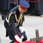 Prince Harry, Duke of Sussex Instagram - The Duke and Duchess of Sussex joined hundreds of veterans and their families at the 91st Field of Remembrance at Westminster Abbey, to honour and remember those who lost their lives in service of their country. Their Royal Highnesses each planted a Cross of Remembrance, paying respect to those who have served in our Armed Forces. They were then honoured to spend time meeting with veterans and family members from all areas of the Armed forces - from those who have served in past campaigns to more recent conflicts. This is the seventh time The Duke has attended the Field of Remembrance – having previously accompanied The Duke of Edinburgh for several years. The Duchess of Sussex was grateful to be able to join her husband on this important day and to personally recognise those who have served. #remembrance #lestweforget