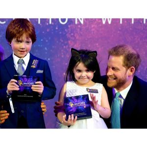 Prince Harry, Duke of Sussex Instagram - This evening, The Duke and Duchess of Sussex attended the annual #WellChildAwards in London.

WellChild aims to ensure every child and young person living with serious health needs has the best chance to thrive with the support and medical care needed in the comfort of their own home. The Duke of Sussex became Patron of WellChild in 2007, and last year both The Duke and Duchess attended the awards to honour the children and families that 
WellChild supports.

The Duke, who first came to these awards over a decade ago, shared in his remarks tonight: “Last year when my wife and I attended we knew we were expecting our first child - no one else did at the time, but we did - and I remember squeezing Meghan’s hand so tightly during the awards, both of us thinking what it would be like to be parents one day, and more so, what it would be like to do everything we could to protect and help our child should they be born with immediate challenges or become unwell over time.  And now, as parents, being here and speaking to all of you pulls at my heart strings in a way I could have never understood until I had a child of my own.”
•
To find out more about tonight’s event and how you can support this very special organisation, please visit @WellChild

Photos ©️ PA images