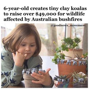 Prince Harry, Duke of Sussex Instagram - Today, on Australia Day 🇦🇺, we recognise the strength of spirit and generosity of the community Down Under. Sharing above a selection of stories of how you’ve come together in the face of such adversity. You are an inspiration to us all.

Image/video © @goodnews_movement