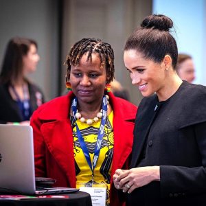 Prince Harry, Duke of Sussex Instagram - Today, on International Day of Education, we highlight the importance of access to education for all. The Duchess of Sussex has focused on this both prior to becoming a member of the Royal Family and now as patron of The Association of Commonwealth Universities (@The_ACU_Official).
•
Working closely with CAMA, both The Duke and Duchess recognise the benefit both personally and to society at large when a young girl has access to education. On their recent tour to Southern Africa, The Duke supported the initiatives of @Camfed on the ground in Malawi 🇲🇼.
•
Over the years, The Duchess has worked in developing communities, such as in Rwanda 🇷🇼 and India 🇮🇳 , to find the hindrances to girls’ ability to go to school and furthermore to stay in school. These can include lack of access to clean water, stigma surrounding MHM, cultural taboo, and many more reasons....
•
As President and Vice President of The @Queens_Commonwealth_Trust, The Duke and Duchess thank all those who are working to give access to education for all.

Image © World Vision / PA / @mynamahila / SussexRoyal