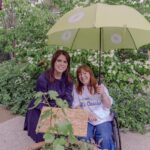 Princess Eugenie Instagram - What a joy it was to officially open the new @horatiosgarden at The Royal National Orthopaedic Hospital. This is their 5th garden in the UK connected to a spinal unit offering patients nature and the outdoors at a time they need it most. I'm a proud patron of this charity and it was a particularly special visit as it's the hospital I underwent spinal surgery as a child. It was an honour to meet all the volunteers, doctors, nurses, patients and gardeners who really bring this garden alive. The final three pictures are of the lovely Jubilee Tree that was planted for The Queen's Green Canopy @queensgreencanopy a wonderful celebration of the incredible jubilee milestone.