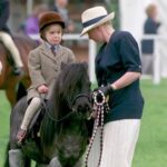 Princess Eugenie Instagram - I guess someone wasn't too happy that day to be riding...Maybe it was my 90s oversized grown-up coat! #tbt