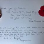 Princess Eugenie Instagram - Today we remember all those that gave the ultimate sacrifice #lestweforget
